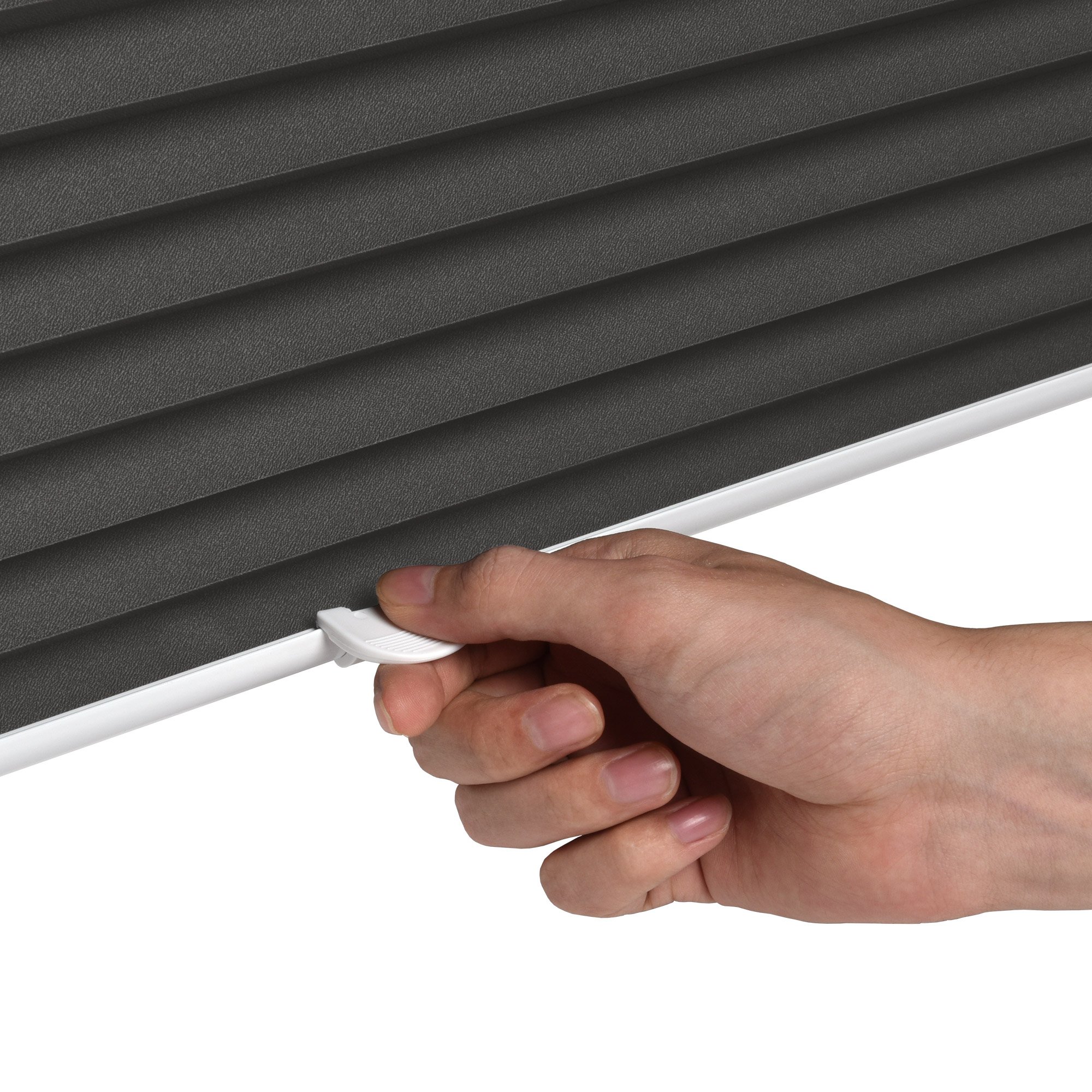 Sol Royal SolDecor P26 Plissee 100x120 cm Anthrazit klemmfix