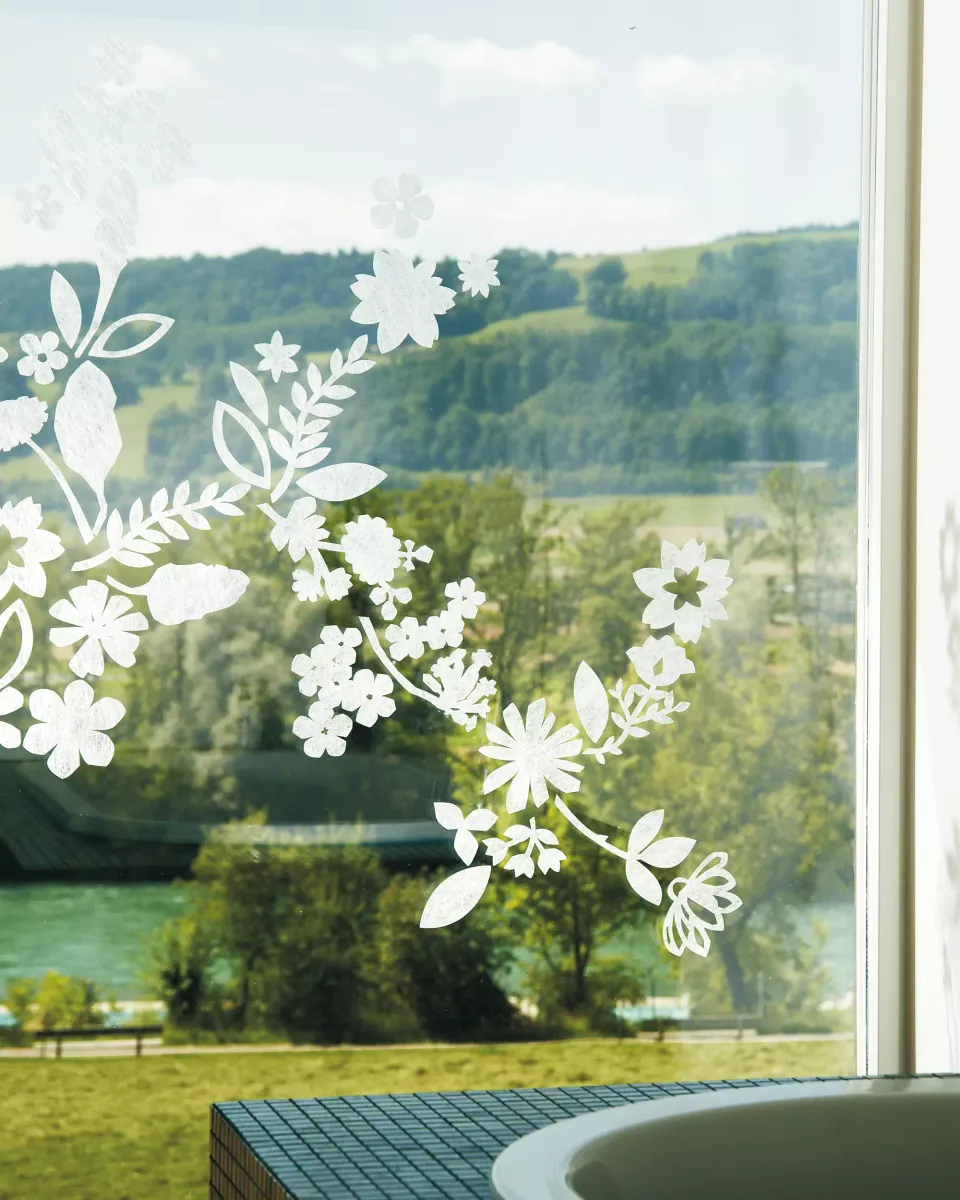Création Baumann GECKO BOTANICA Hafttextil Blumen