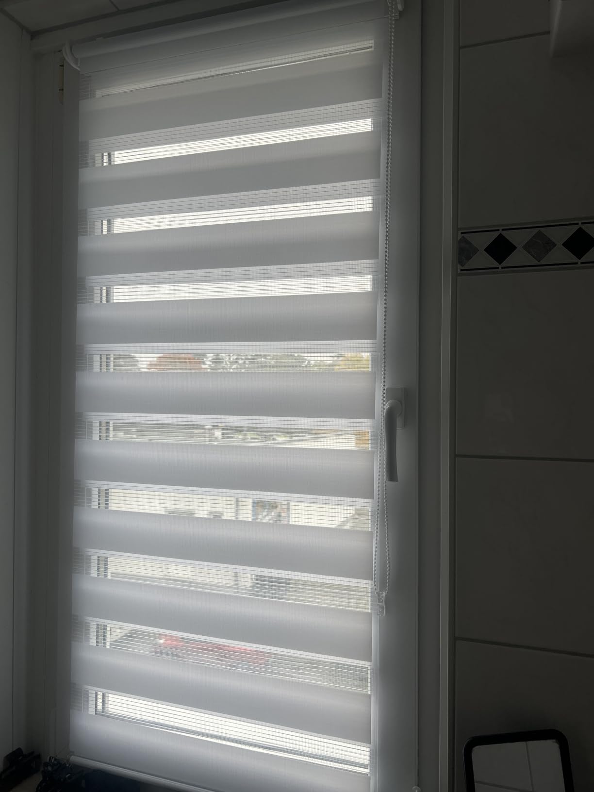 Sol Royal Klemmfix Doppelrollo 60x220 cm Weiß blickdicht