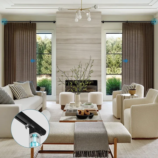 SmartWings Daphne Vorhang Leinen 100% Blackout