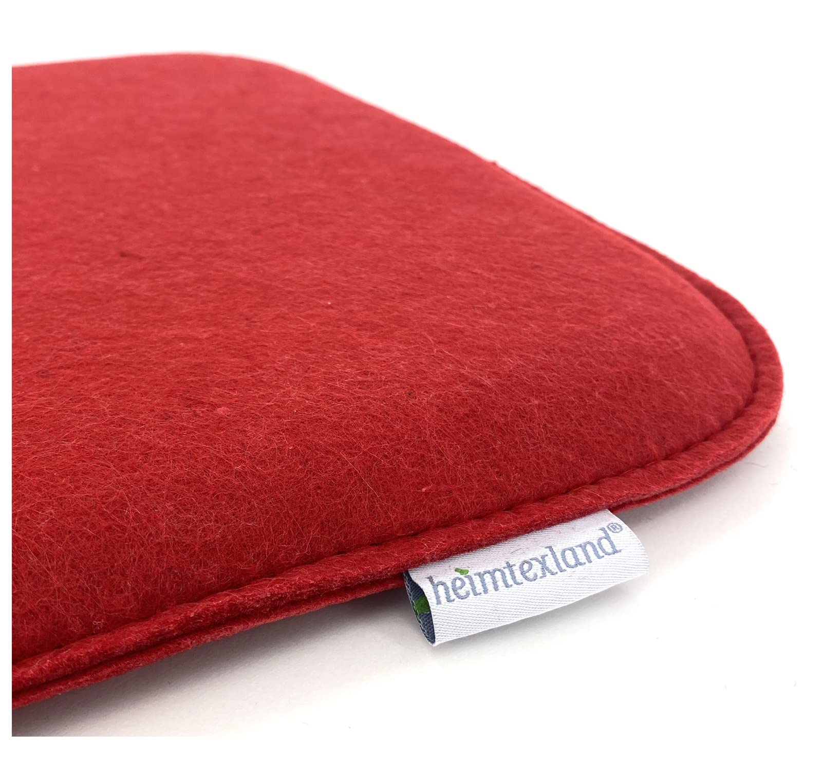 heimtexland Typ631 Sitzkissen Filz 35x35 cm Rot 2 Stück