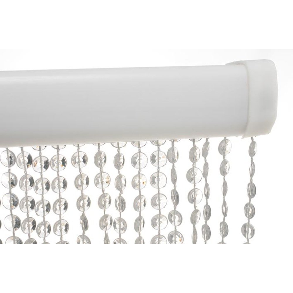 HAB & GUT Mini-Diamanten Türvorhang klar 90x200 Insektenschutz
