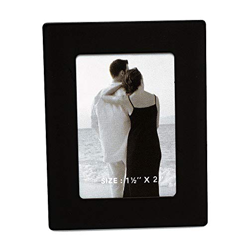 HAB & GUT FR005 Magnet-Bilderrahmen Mini Schwarz 5x6,5 cm