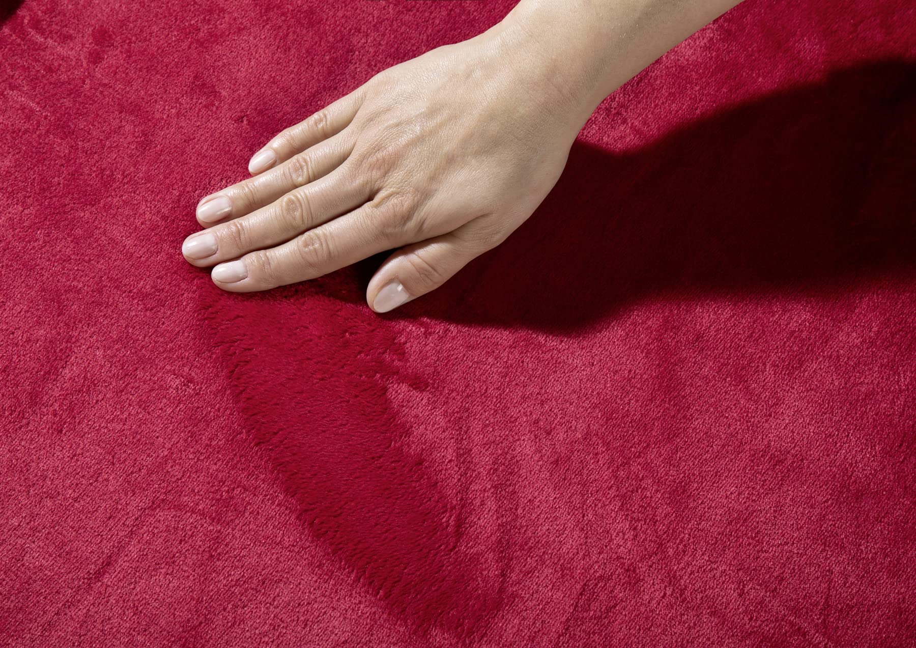 heimtexland Typ848 Ärmeldecke 180x150 cm rot Flanell