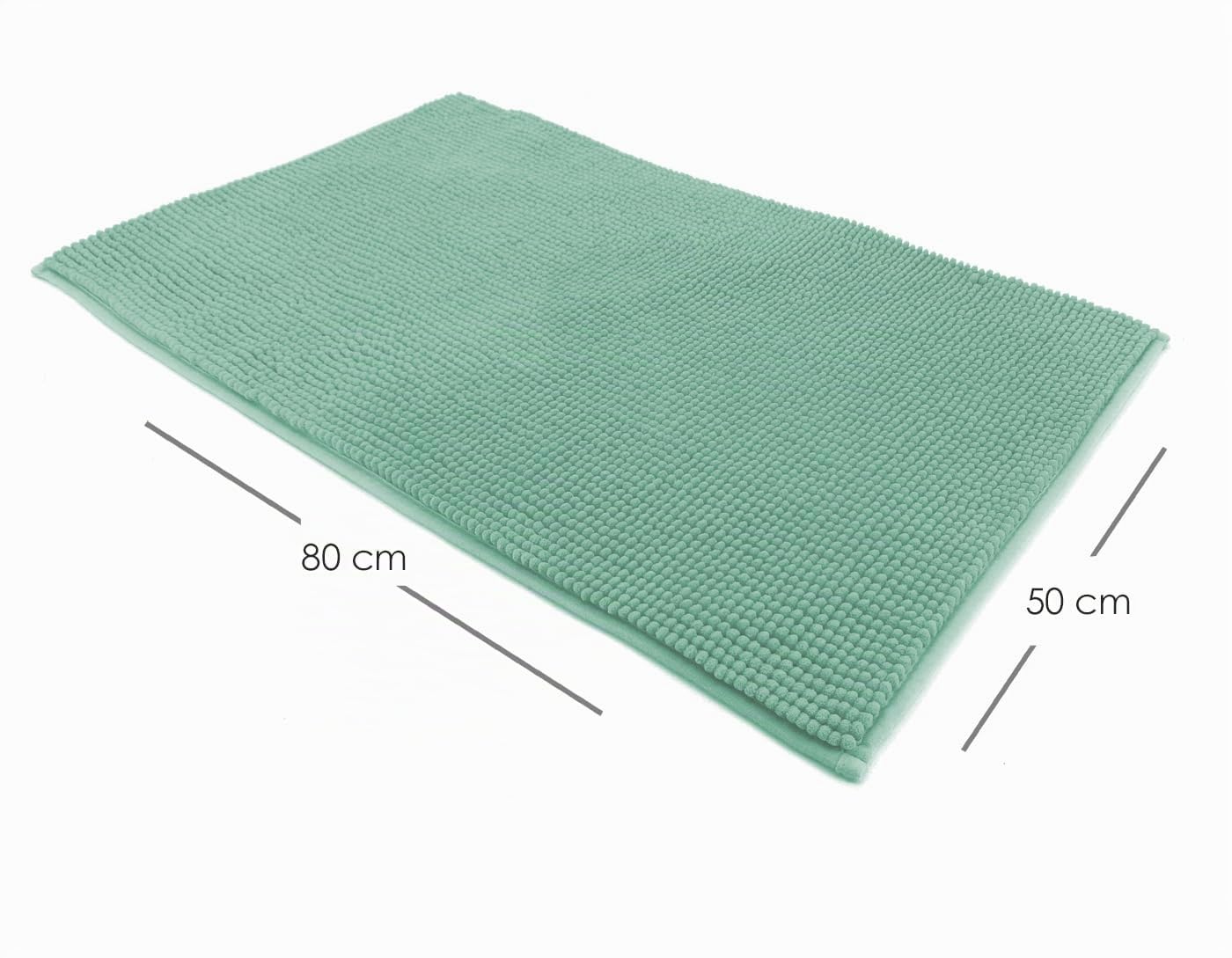 heimtexland Typ771 Badvorleger 50x80 cm mint Chenille