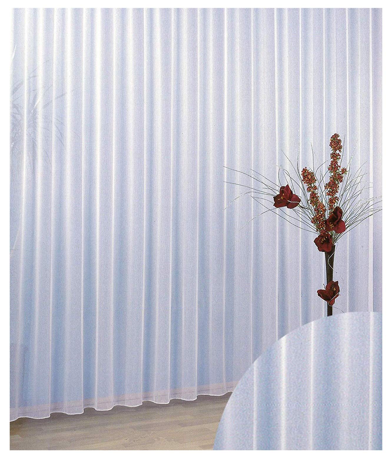 heimtexland Typ96 Store 160x450 weiß halbtransparent