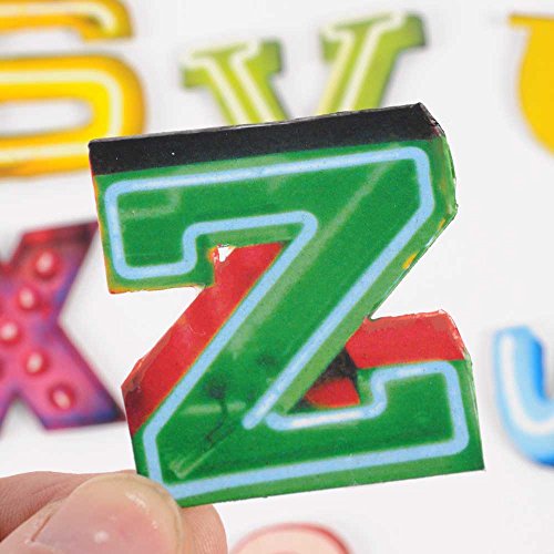HAB & GUT VM026 Magnetbuchstabe Z Blech Vintage Neon