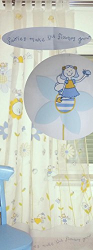 heimtexland Typ178 Gardine transparent 260x140 cm Fee hellblau