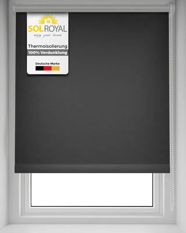 Sol Royal SolReflect T42 Thermorollo ohne Bohren verdunkelnd