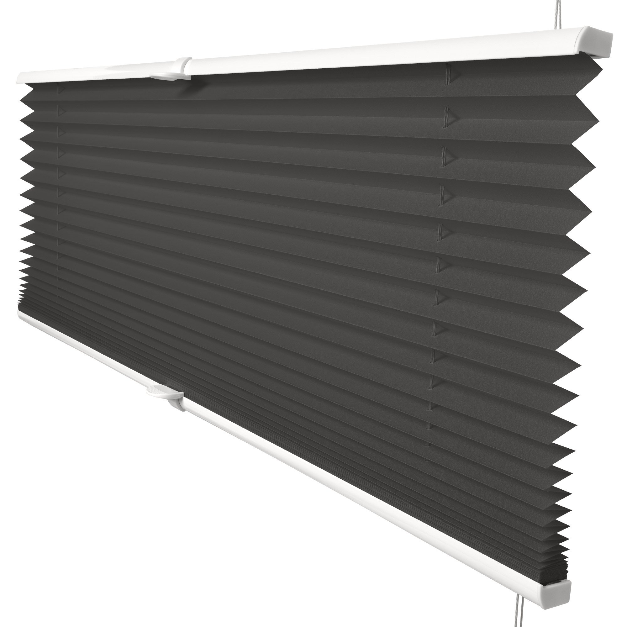 Sol Royal SolDecor P26 Plissee 100x120 cm Anthrazit klemmfix