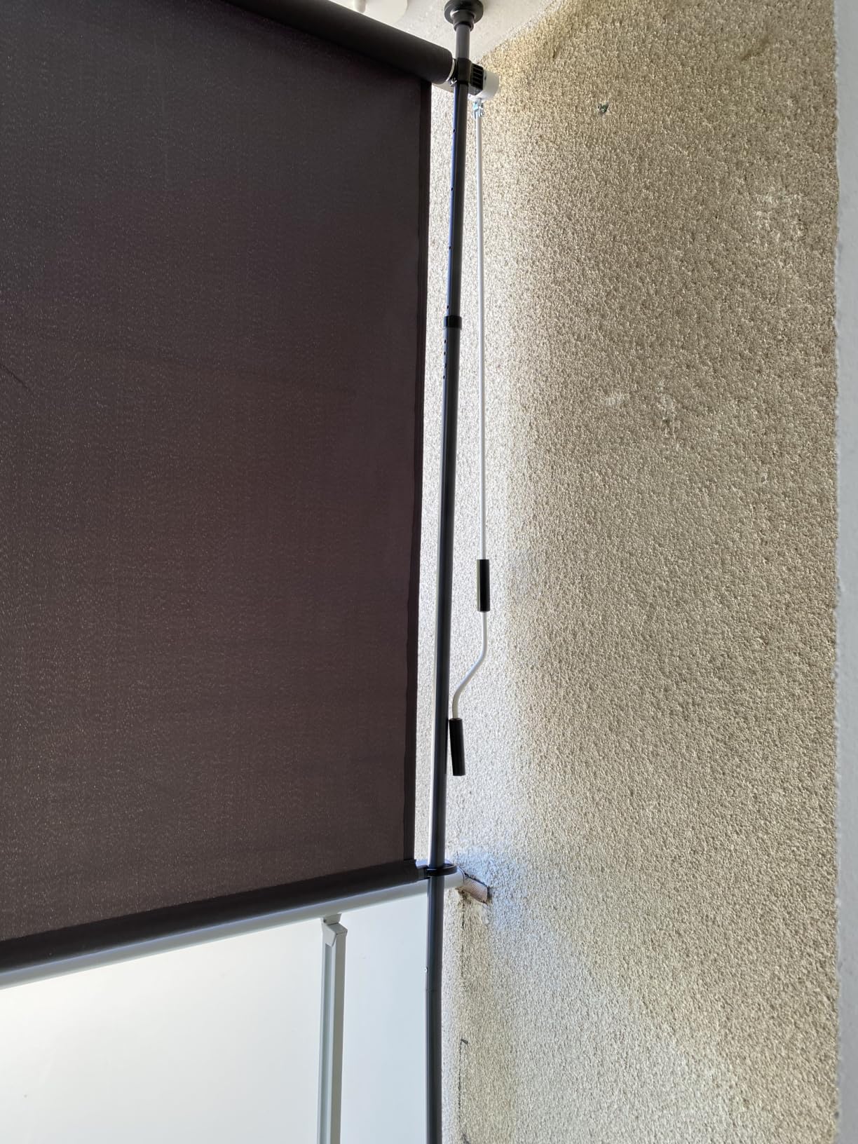 Sol Royal SolVision Klemmmarkise beige 150 cm ohne Bohren