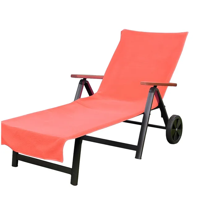 heimtexland Typ811 Liegestuhlauflage 70x200 cm Coral Baumwolle