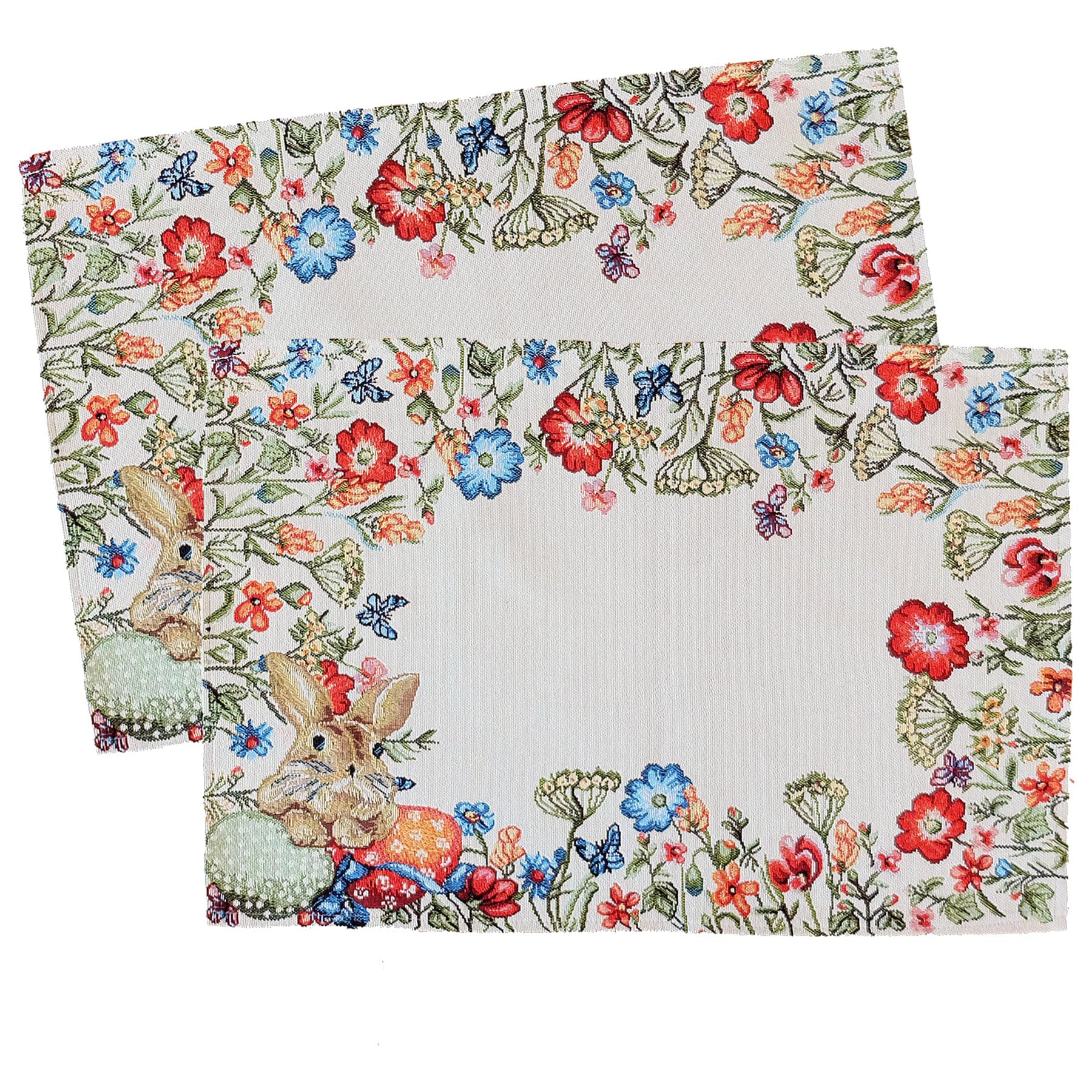 heimtexland Modern Garden Typ884 Kissenbezug 40x40 cm Hibiskus Gobelin