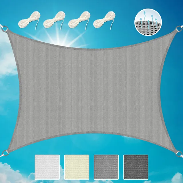 Sol Royal SolVision Sonnensegel Grau wasserdurchlässig