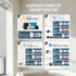 SmartWings Linen Rollo Blackout Leinenoptik motorisiert