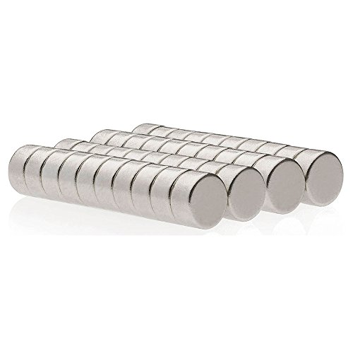HAB & GUT MC00V-40-40 Mini Magnete 40 Stück 6x3mm extra stark