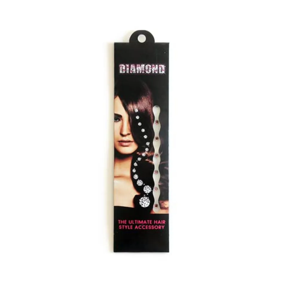 HAB & GUT HD003 Haardiamanten Violett 36 Strasssteine 4mm