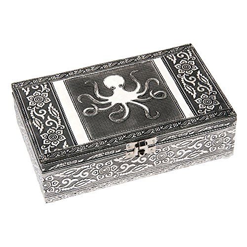 HAB & GUT BOX013V Schmuckbox Oktopus 20 x 12 x 6 cm