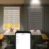 SmartWings Astrid 95mm Zebrarollo motorisiert Blackout
