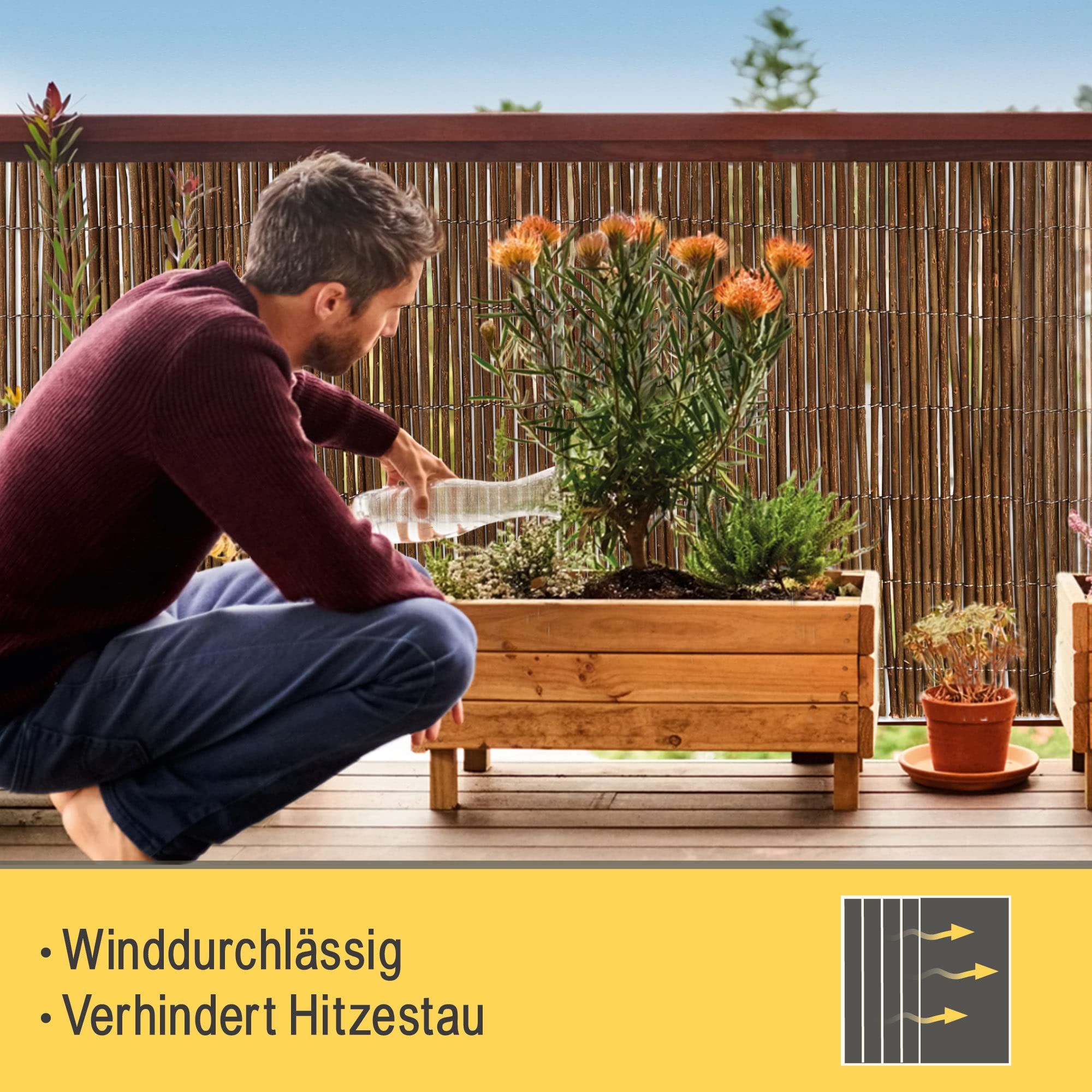 Sol Royal W79 Weidenmatte 300x90 cm Naturweide