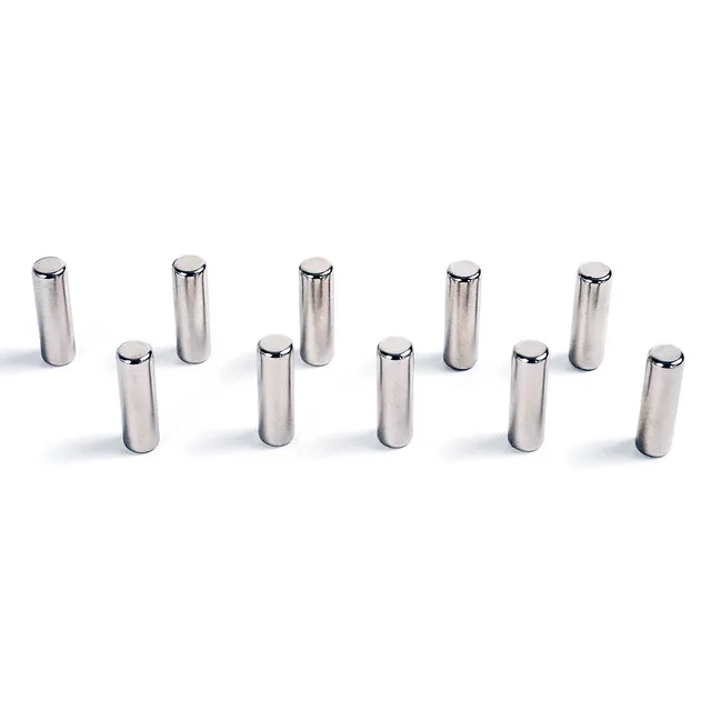HAB & GUT MC000-PIN-MINI Magnetstab 4x13mm 10 Stück Chrom