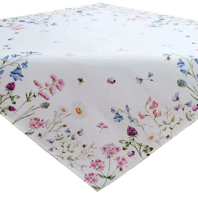 heimtexland Typ520 Mitteldecke 85x85 Blumenwiese bunt