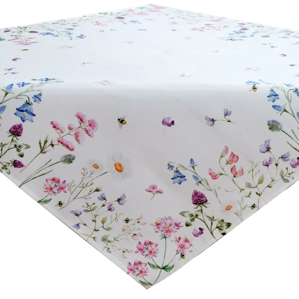 heimtexland Typ520 Mitteldecke 85x85 Blumenwiese bunt