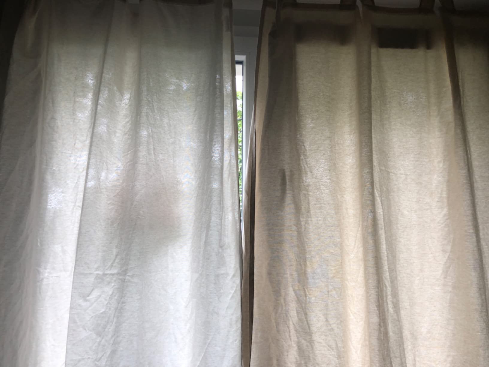 heimtexland Dekoschal Typ625 Vorhang 230x135 cm natur blickdicht
