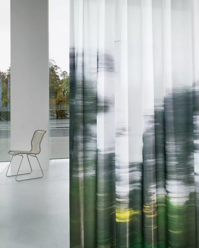 Création Baumann Printacoustic Moment Vorhang halbtransparent