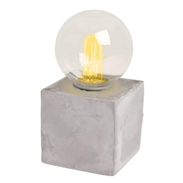 HAB & GUT L235 LED Betonlampe Retro Timer batteriebetrieben