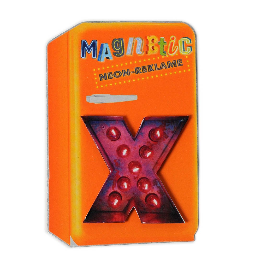 HAB & GUT Vintage VM024 Magnetbuchstabe X Blech Retro