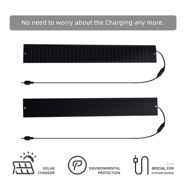 SmartWings Home Solar Panel für Outdoor Rollo USB-C