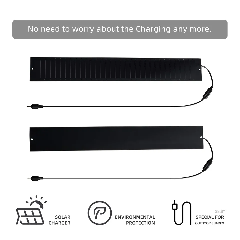SmartWings Home Solar Panel für Outdoor Rollo USB-C