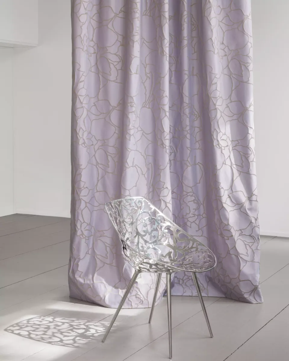 Création Baumann Giulietta Dekostoff Jacquard floral