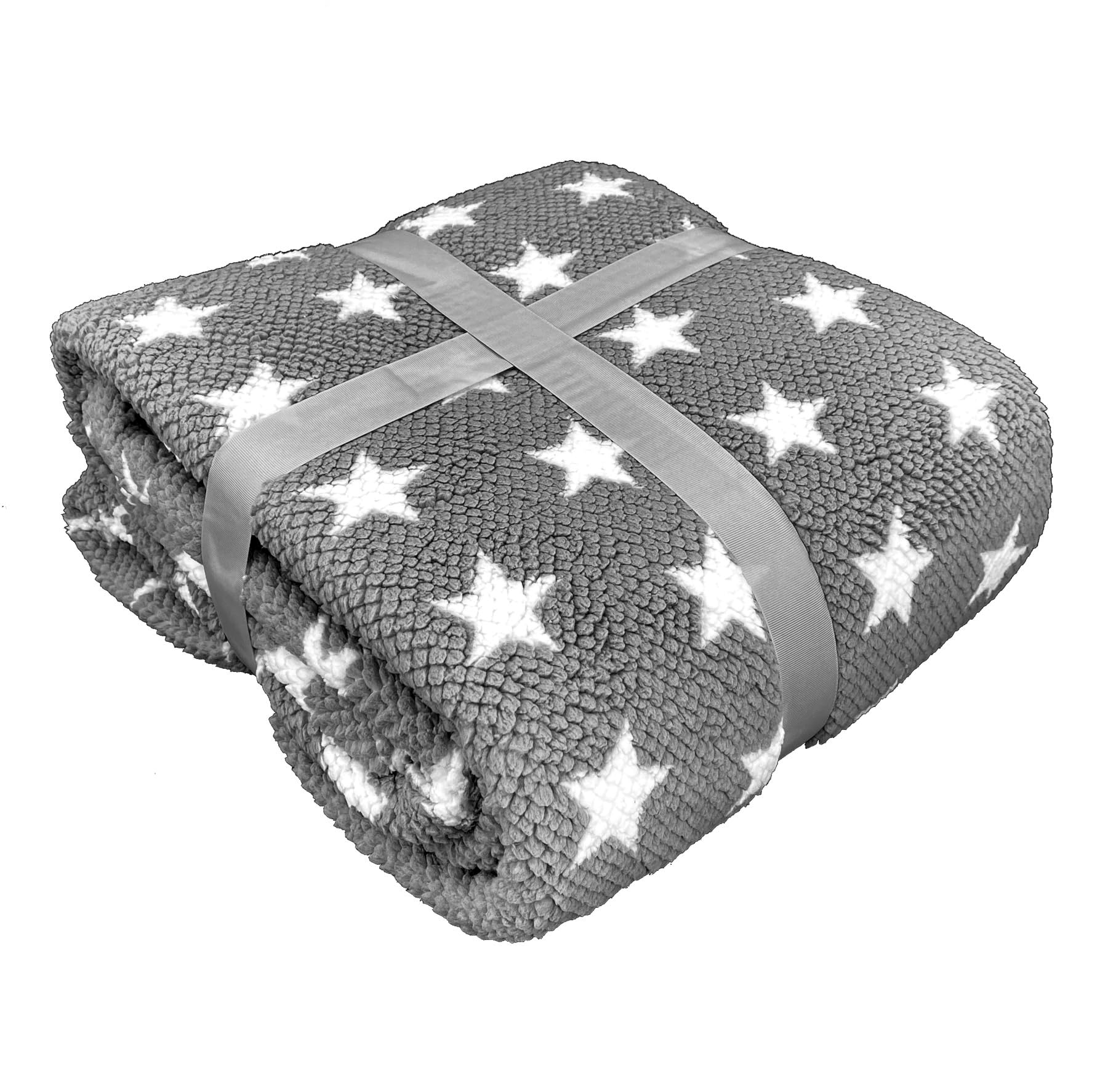 heimtexland Typ868 Kuscheldecke Anthrazit 150x200 Sherpa