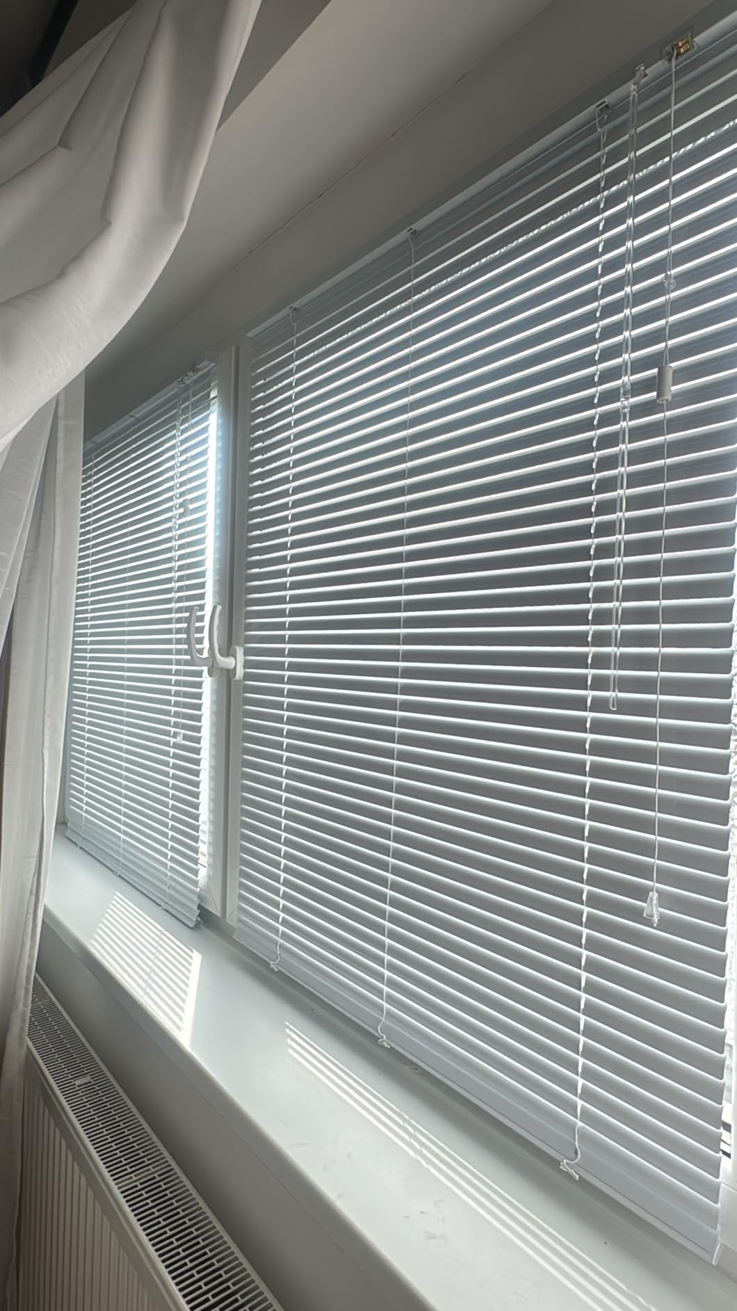 Sol Royal Alu Jalousie 25mm B80x175 Weiß Glänzend zum Klemmen