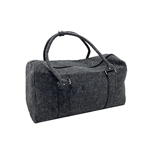 heimtexland Typ770 Reisetasche 50 cm dunkelgrau Filz Weekender