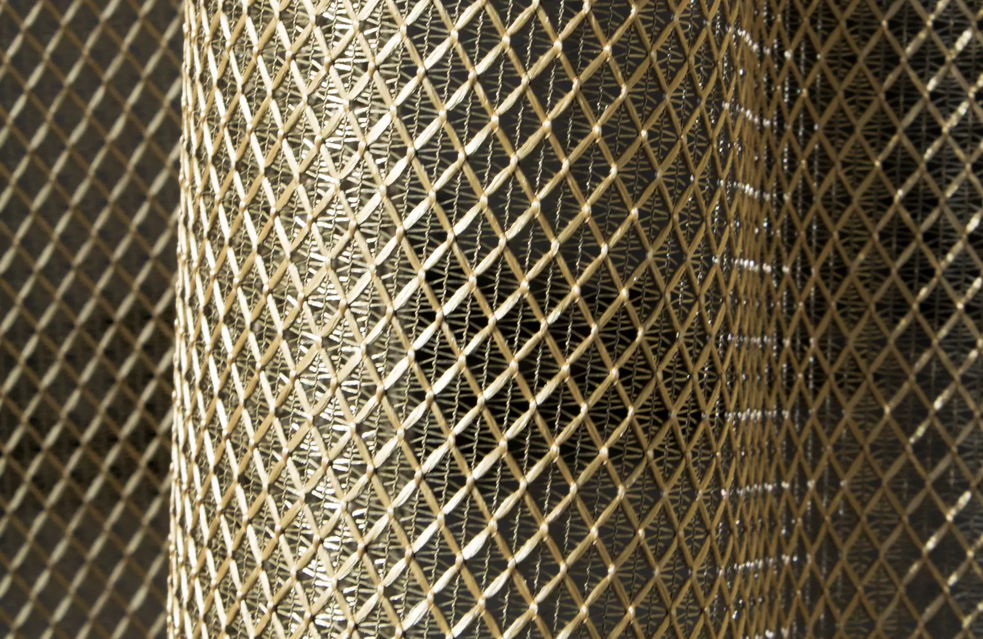 Création Baumann Alu Net Vorhangstoff reflektierend