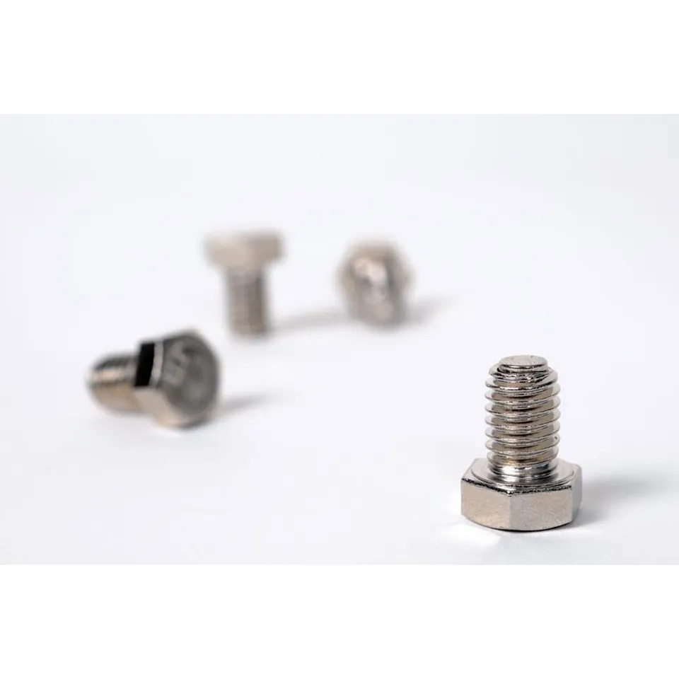 HAB & GUT MC025 Magnetschrauben 4er verchromt M10