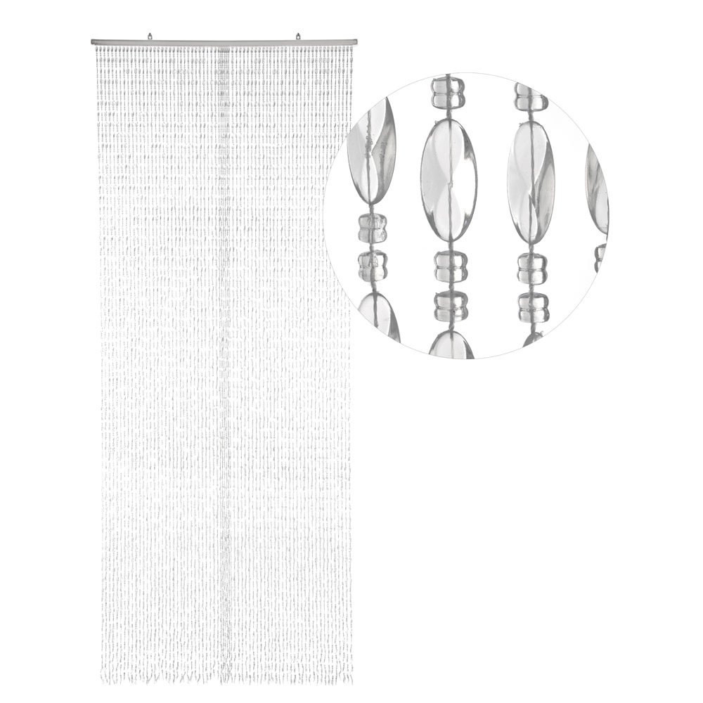 HAB & GUT Twister Türvorhang 100x220 transparent dicht