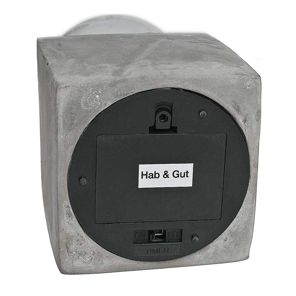 HAB & GUT L235 LED Betonlampe Retro Timer batteriebetrieben