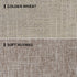 SmartWings Home Peplos Vorhang Stoffmuster 100% blickdicht