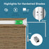 SmartWings Woven Wood Holzrollo natur blickdicht