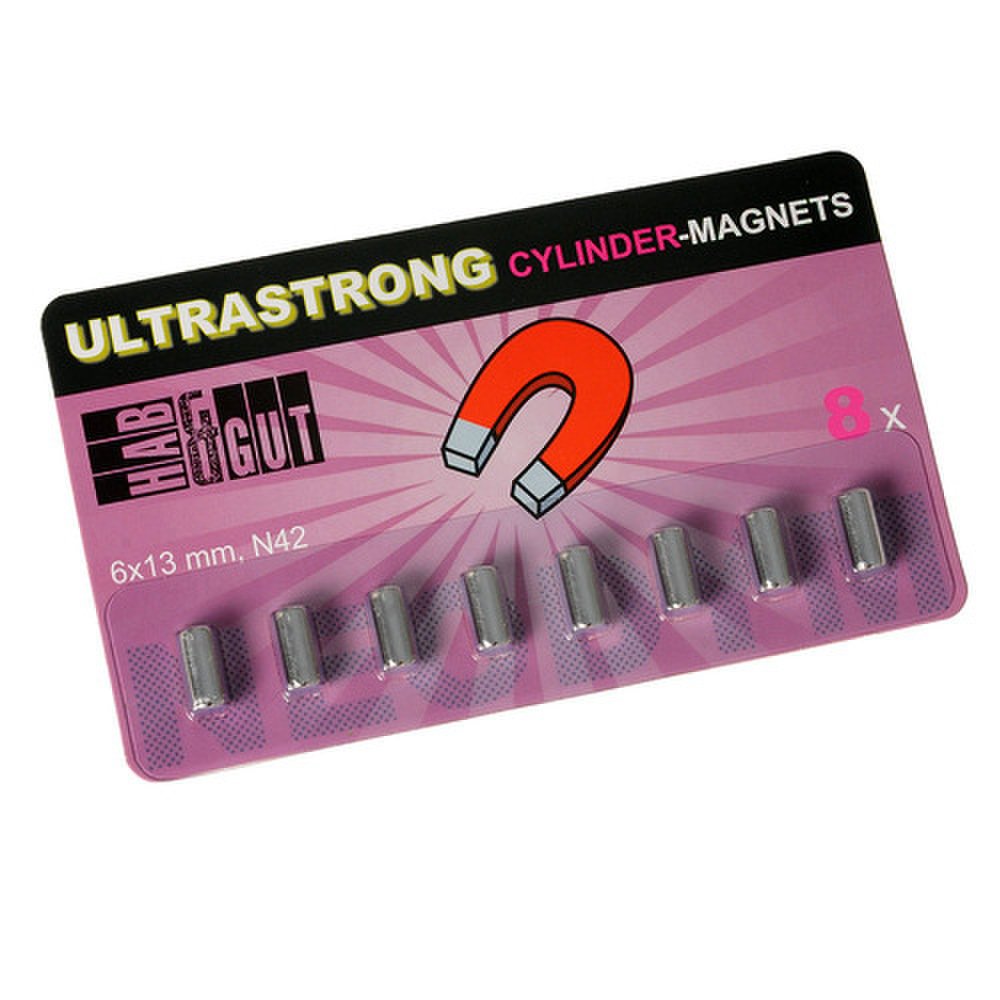 HAB & GUT MC000-P Magnet-Pin 8x 6x13mm Neodym