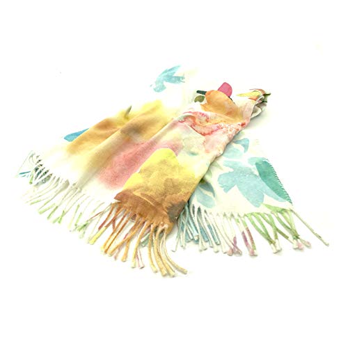 heimtexland Typ735 Kuscheldecke 200x150 Aquarell intensiv Blumen