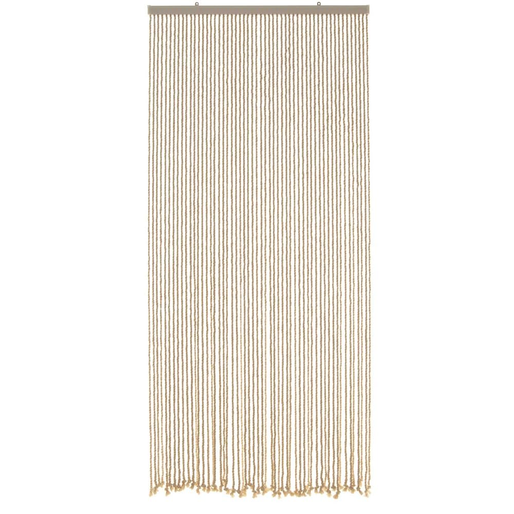 HAB & GUT Mare Seilvorhang 90x195 cm beige 54 Stränge