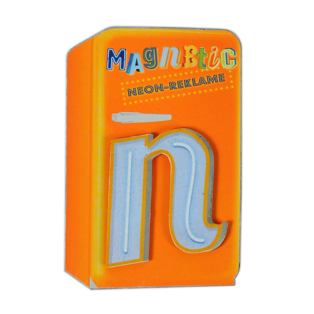 HAB & GUT Vintage VM014 Magnetbuchstabe N Blech 5 cm Retro