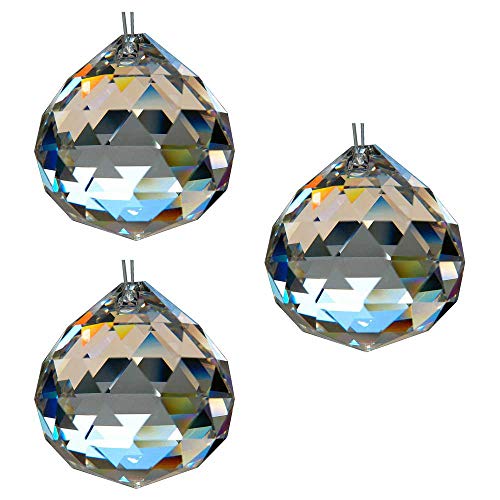 HAB & GUT G701 Kristallkugel 3x 20mm Bleikristall