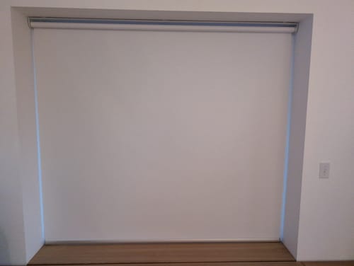 SmartWings Home Vinyl Blackout Rollo motorisiert blickdicht