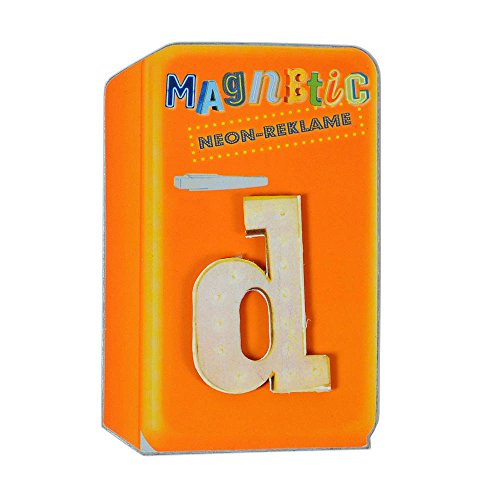 HAB & GUT Vintage VM004 Magnetbuchstabe D Blech 5 cm Retro